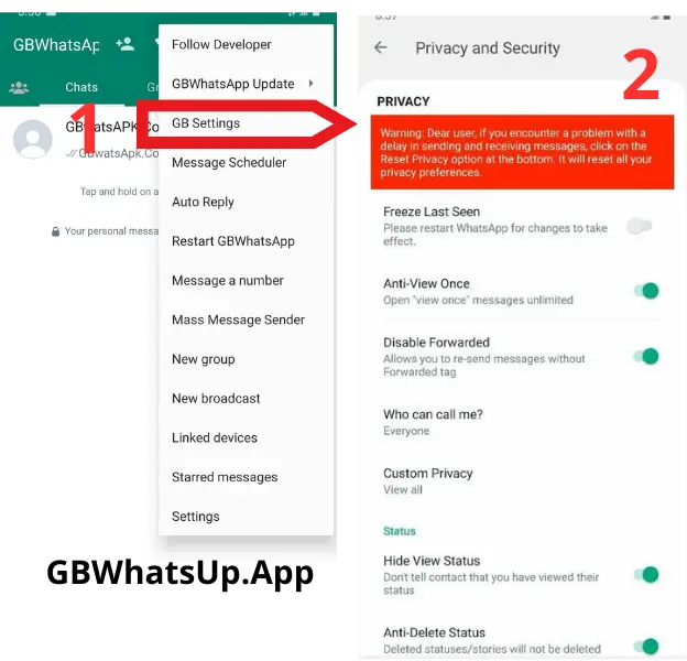 Ventajas GB WhatsApp Pro