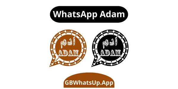 Télécharger Adam WhatsApp Noir et Marron (ADWhatsApp 2025)